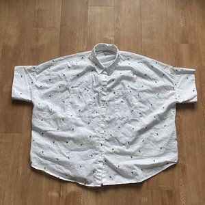 Oversized Madewell Cactus Courier Shirt XL